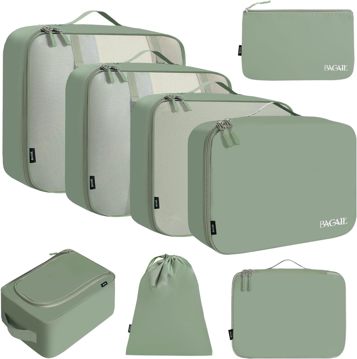 8-Piece Travel Packing Cubes