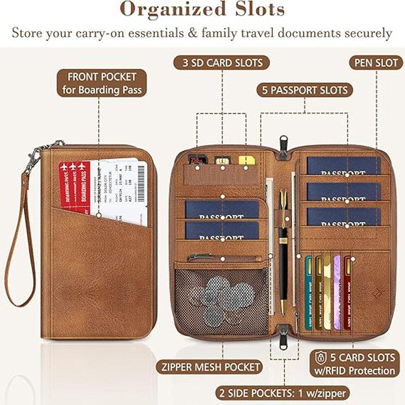 Family Travel Wallet