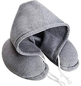 Hooded Travel Neck Pillow