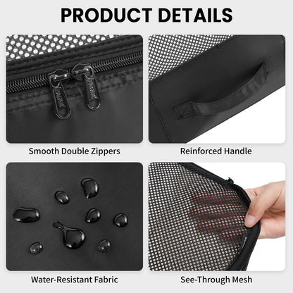 8-Piece Travel Packing Cubes