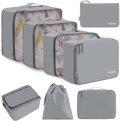 8-Piece Travel Packing Cubes